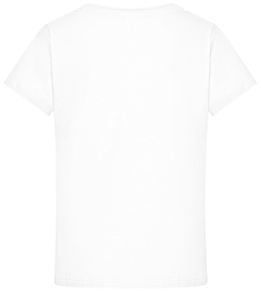 Aloha Surfers Design - Comfort girls' t-shirt_WHITE_back