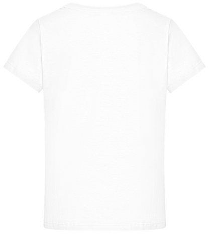 Aloha Surfers Design - Comfort girls' t-shirt_WHITE_back