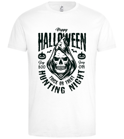 Hunting Night Design - Premium men's t-shirt_WHITE_front