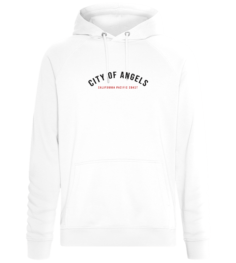 City of Angels Design - Comfort unisex hoodie_WHITE_front