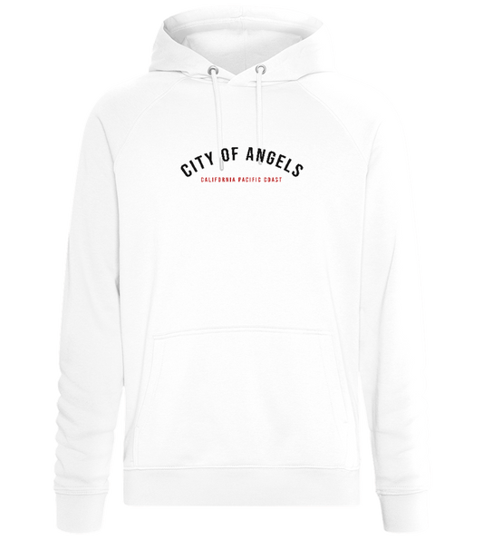 City of Angels Design - Comfort unisex hoodie_WHITE_front