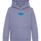 Aloha Surfers Design - Comfort Kids Hoodie_BLUE_front