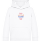 Cool Little Sister Butterfly Design - Comfort Kids Hoodie_WHITE_front