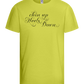 Chin Up Heels Down Design - Basic kids t-shirt_GREEN APPLE_front