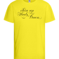 Chin Up Heels Down Design - Basic kids t-shirt_LEMON_front