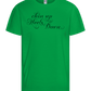 Chin Up Heels Down Design - Basic kids t-shirt_MEADOW GREEN_front