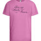 Chin Up Heels Down Design - Basic kids t-shirt_PINK ORCHID_front