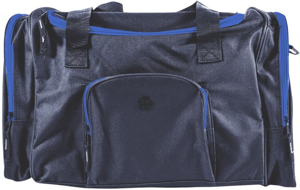 Sports Bag with Side Compartments_BLUE_front