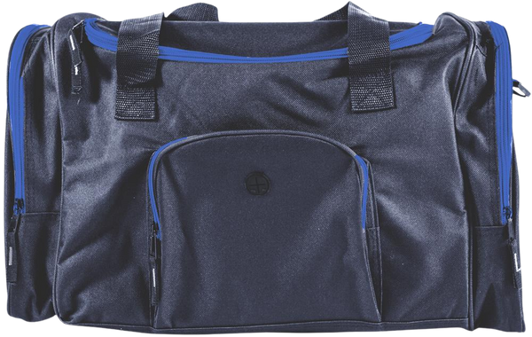 Sports Bag with Side Compartments_BLUE_front
