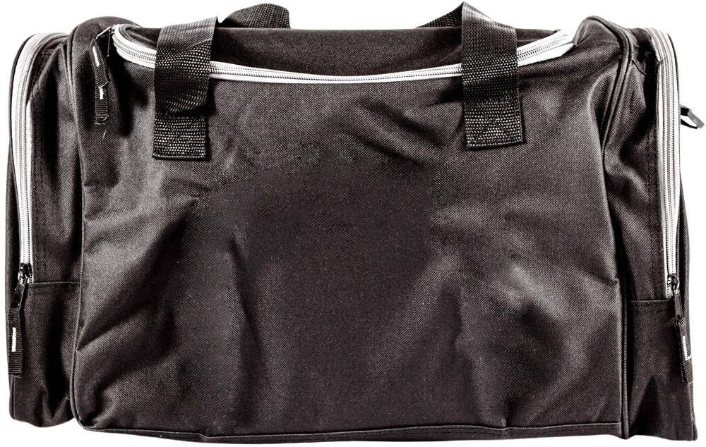 Sports Bag with Side Compartments_BLACK_back