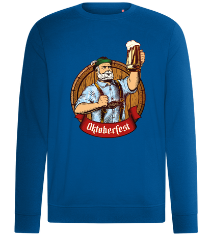 Oktoberfest Man Design - Comfort unisex sweater_ROYAL_front