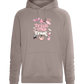 Pink Trick or Treat Design - Comfort unisex hoodie_CHARCOAL CHIN_front