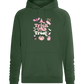 Pink Trick or Treat Design - Comfort unisex hoodie_GREEN BOTTLE_front