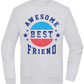 Awesome BFF Design - Comfort Essential Unisex Sweater_ORION GREY II_front