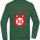 Immortal Soul Design - Comfort Essential Unisex Sweater_GREEN BOTTLE_front