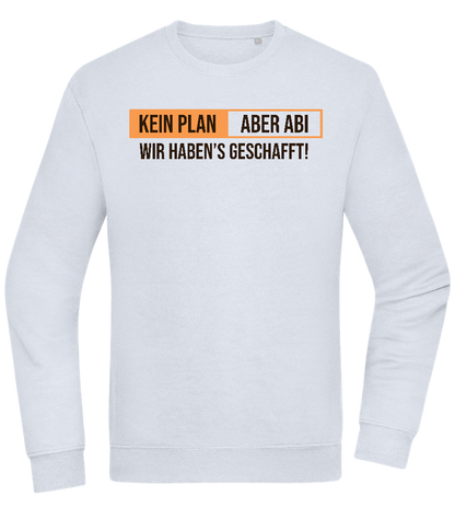 Kein Plan Aber Abi Design - Comfort Essential Unisex Sweater_CREAMY BLUE_front