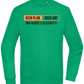 Kein Plan Aber Abi Design - Comfort Essential Unisex Sweater_MEADOW GREEN_front