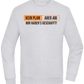 Kein Plan Aber Abi Design - Comfort Essential Unisex Sweater_ORION GREY II_front