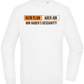 Kein Plan Aber Abi Design - Comfort Essential Unisex Sweater_WHITE_front