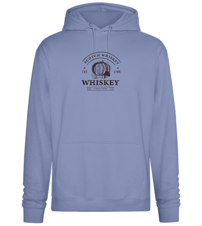 Scotch Whiskey Design - Premium Essential Unisex Hoodie_BLUE_front