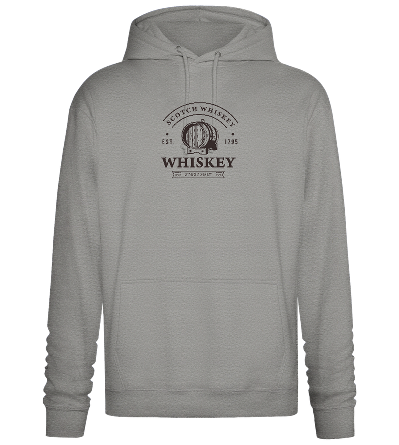 Scotch Whiskey Design - Premium Essential Unisex Hoodie_ORION GREY II_front