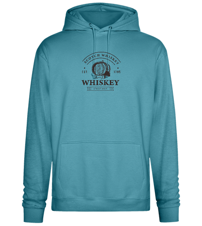 Scotch Whiskey Design - Premium Essential Unisex Hoodie_POOL BLUE_front