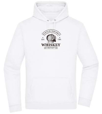 Scotch Whiskey Design - Premium Essential Unisex Hoodie_WHITE_front