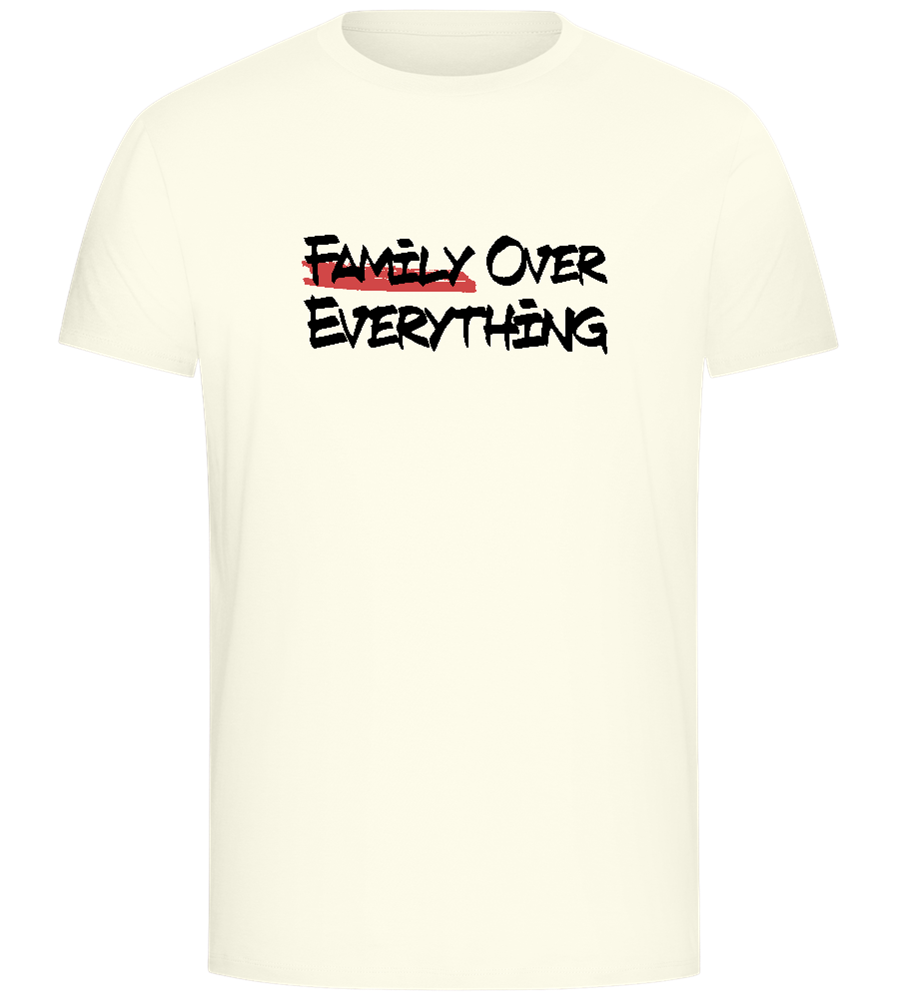 Family First Design - Comfort Unisex T-Shirt_ECRU_front