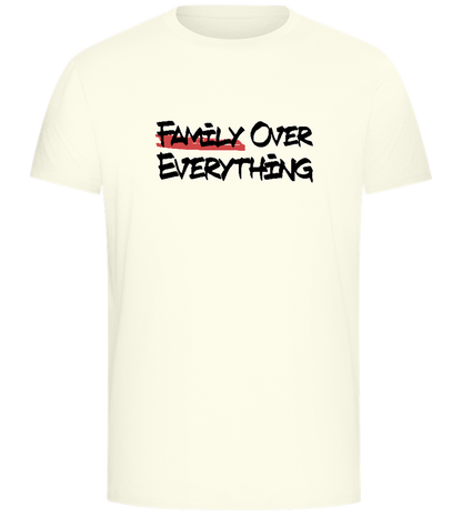 Family First Design - Comfort Unisex T-Shirt_ECRU_front