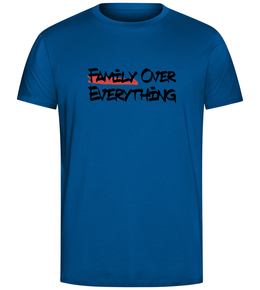 Family First Design - Comfort Unisex T-Shirt_ROYAL_front