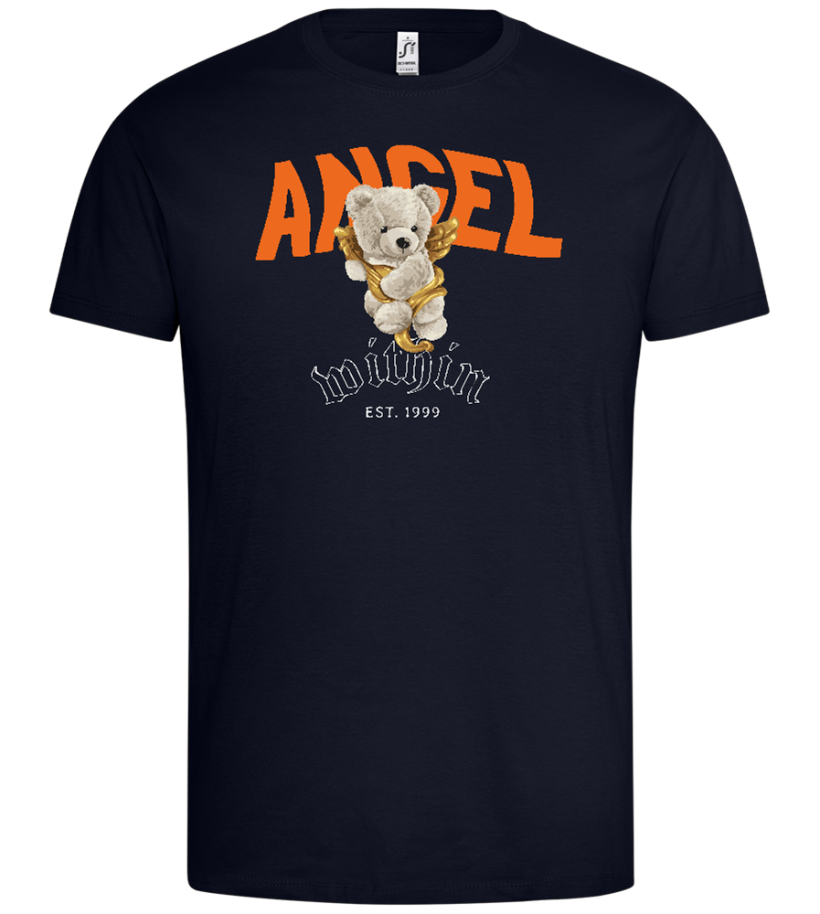 The Angel Within Teddy Design - Premium men's t-shirt_FRENCH NAVY_front