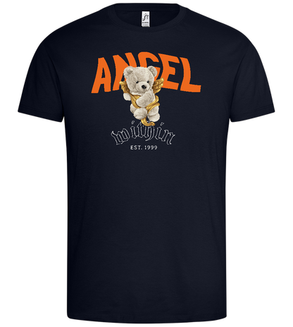 The Angel Within Teddy Design - Premium men's t-shirt_FRENCH NAVY_front