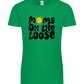 Moms on the Loose Design - Premium women's t-shirt_MEADOW GREEN_front