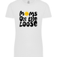 Moms on the Loose Design - Premium women's t-shirt_WHITE_front