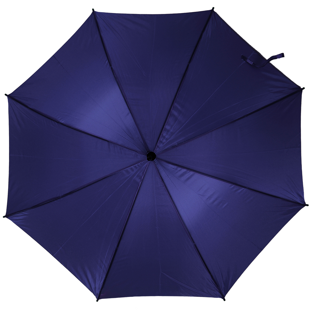 Classic Wood Umbrella_BLUE_front