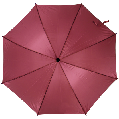 Classic Wood Umbrella_BURGUNDY_front