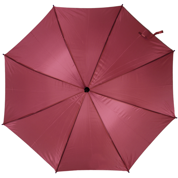 Classic Wood Umbrella_BURGUNDY_front