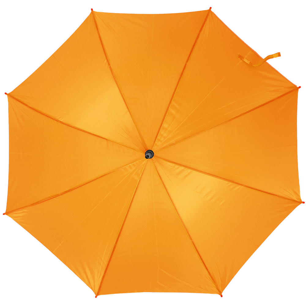 Classic Wood Umbrella_ORANGE_front