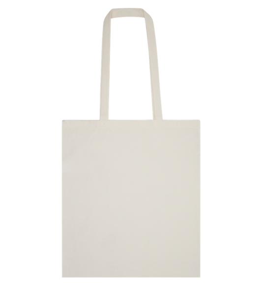 Basic bamboo shopping bag_BEIGE_front