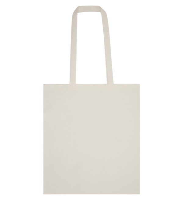 Basic bamboo shopping bag_BEIGE_front