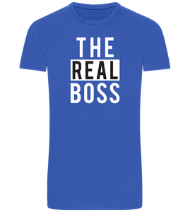 The Real Boss Design - Basic Unisex T-Shirt
