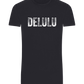 Delulu Design - Basic Unisex T-Shirt_FRENCH NAVY_front