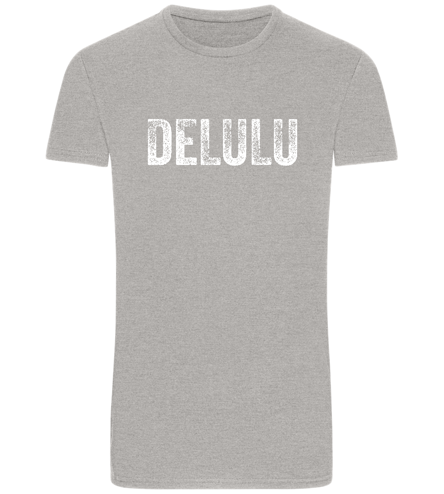 Delulu Design - Basic Unisex T-Shirt_ORION GREY_front