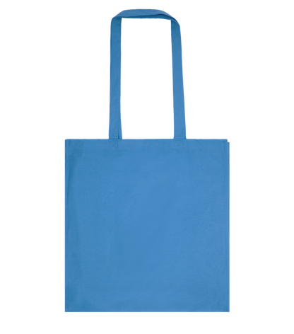 Basic colored cotton shopping bag_ROYAL BLUE_front