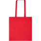 Basic colored cotton shopping bag_RED_back