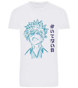 Anime Sketch Design - Basic Unisex T-Shirt