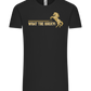 What The Buck Design - Comfort Unisex T-Shirt_DEEP BLACK_front