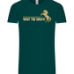 What The Buck Design - Comfort Unisex T-Shirt_GREEN EMPIRE_front