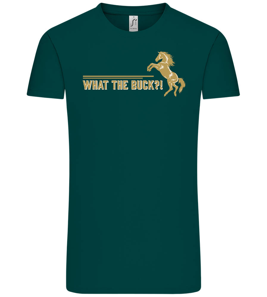 What The Buck Design - Comfort Unisex T-Shirt_GREEN EMPIRE_front