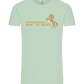 What The Buck Design - Comfort Unisex T-Shirt_ICE GREEN_front